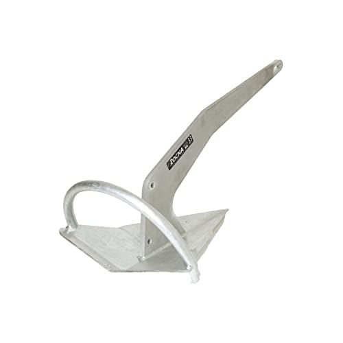 Rocna Galvanized Steel Anchor - Multi-Purpose, Quick Set, High Holding Power - 73 lbs