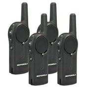 Motorola Solutions DLR1020 Two-Way Digital Business Radio 4-Pack Black