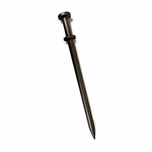 Moose Supply Double Head Heavy Duty Steel Tent Stakes 40 Inch 50-Pack
