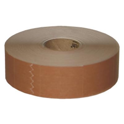 Law Self Adhesive Target Pasters Roll of 1000 Brown