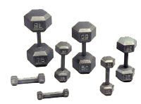 212 Main Hex Dumbbell Set, 55-100 lbs Multicoloured