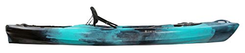 Perception Kayaks Pescador 12 Sit on Top Fishing Kayak | Front Storage Well, Rear Storage, Dual Rod Holders | 12ft | Dapper