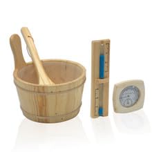 Golden Designs GDI-B002-01 St. Moritz 2 Person Barrel Traditional Steam Sauna - Pacific Cedar