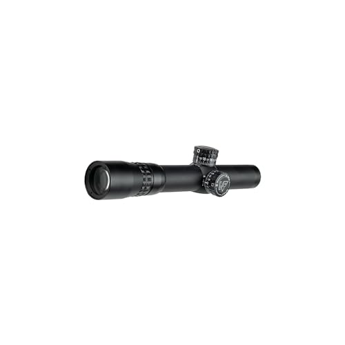 Nightforce Competition Service Gun 4.5X24mm ZeroStop .250 MOA SR-2 Waterproof Black Matte Hunting Scope Black