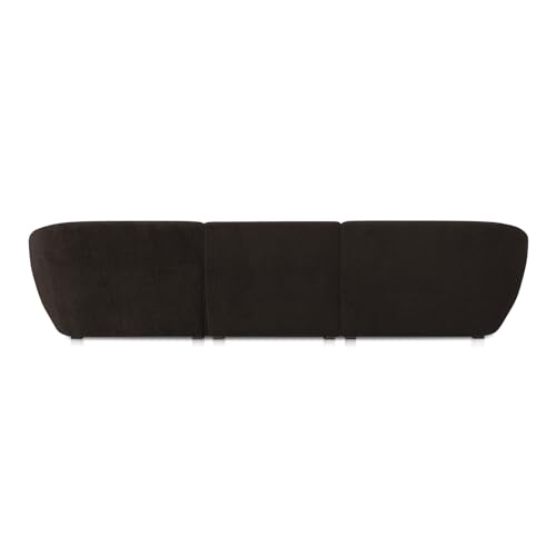 Moe's Home Collection Amelia Lounge Modular Left Sectional Espresso