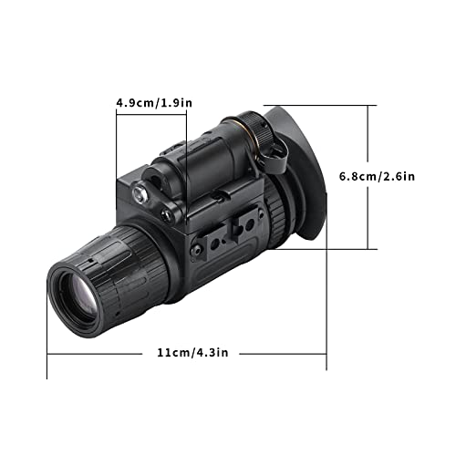 Teslord Night Vision Goggles Monocular Head-Mounted for Hunting Military Tactical