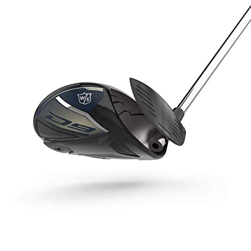 WILSON Staff D9 Golf Fairway 5 Wood - Men's Left Hand, Standard Length Regular Flex, 18 Degree Loft Gray