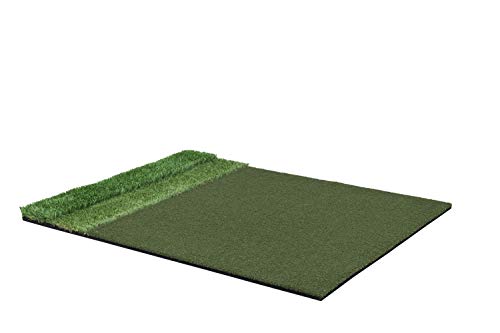 Motivo Golf StrokeSaver Tri-Turf Tour Golf Mat Green