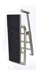 Lillipad Diving Board Pack - Includes Board, Under Mount or Ghost Mount, and Upgraded SEADEK Foam Surface Silver Anodized Dark Grey Undermount