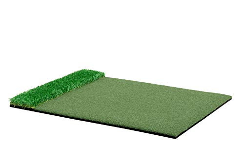 Motivo Golf StrikeDown Dual-Turf Pro Golf Hitting Mat Green