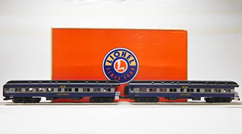 Lionel CSX 18" Passenger Observation Car 2 Pack O Gauge Natural Color