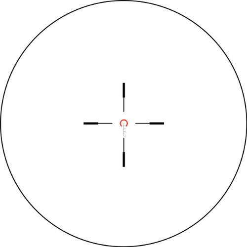 Trijicon VCOG 1-6x24 Horseshoe Dot Crosshair .308/175 Riflescope Red