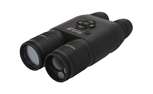 ATN Binox 4K 4-16X Smart Ultra HD Day/Night Hunting Binoculars with Laser Rangefinder Black