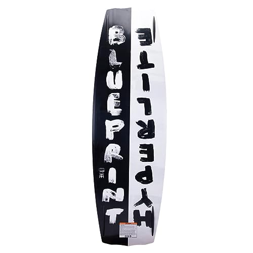 Hyperlite Blueprint Mens Wakeboard 143 W/Team X Bindings White/Black 143cm/(10-11)