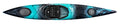 Perception Kayaks Perception Carolina 14 Sit Inside Touring Kayak Large Front and Rear Storage Dapper