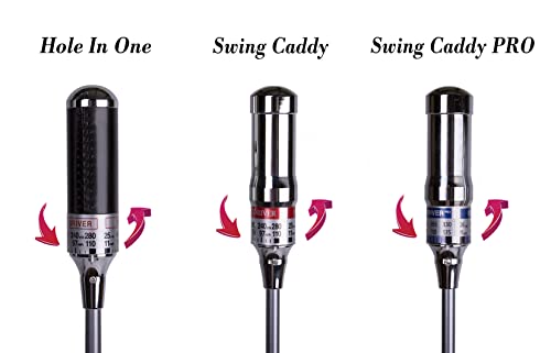 Swing Impact Swing Caddy PRO Golf Swing Trainer Gray