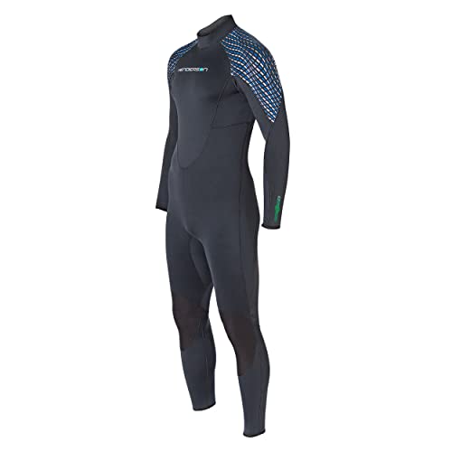 Henderson Men's 5mm Greenprene Back Zip Full Wetsuit Black