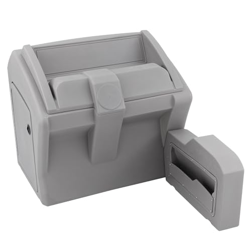 DeckMate Luxury Console with Premium Gauge and Switch Package Burlwood Gray/Blue/Charcoal