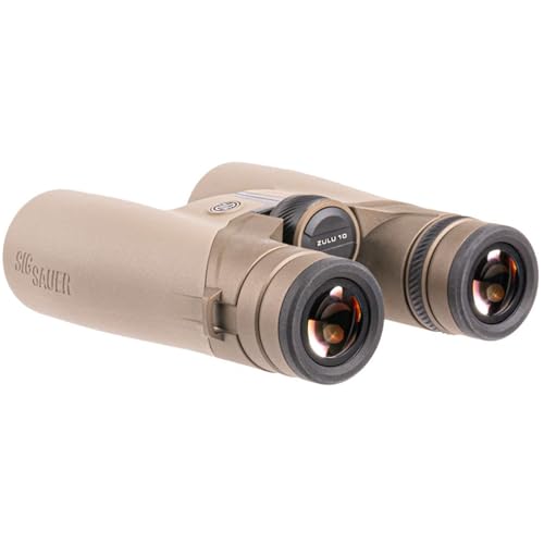 Sig Sauer Zulu10 HDX Waterproof Fogproof 12x50 Hunting Binoculars FDE
