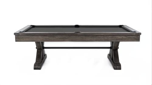 Empire USA Plank & Hide - Otis Billiard Pool Table Weathered Grey 8'