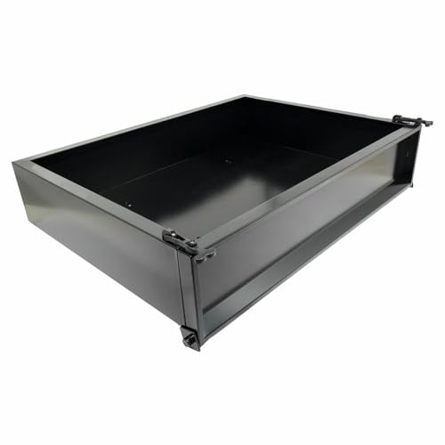 Performance Plus Carts Yamaha Golf Cart Black Steel Utility Cargo Box Kit
