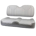 MODZ® FS2 Custom Golf Cart Front Seat for EZGO RXV - [2008-Up] - Gray Base - Cobra Pattern