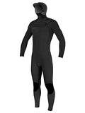 O'Neill Wetsuits Men's Hyperfreak Hooded Full Wetsuit BLACK/BLACK