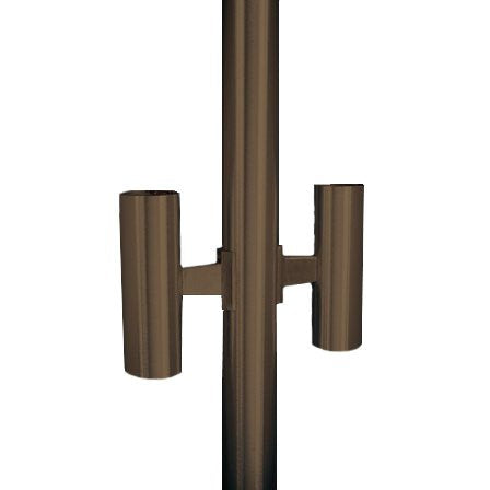 Eder Flag Flagpole Tunnel Lights for 6 Inch Diameter Pole Bronze Anodized