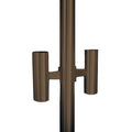 Eder Flag Flagpole Tunnel Lights for 5 Inch Diameter Pole Bronze Anodized