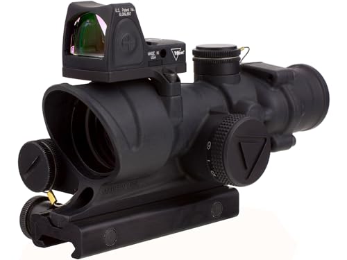 Trijicon 4x32mm ACOG Red LED Illuminated Sight with .223 Crosshair Reticle Black