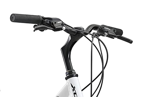 XDS Women's Cross 200 21-Speed Step-Through Hybrid Bicycle White