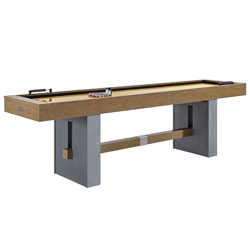 Barrington Billiards Urban Shuffleboard Table Gray/Brown