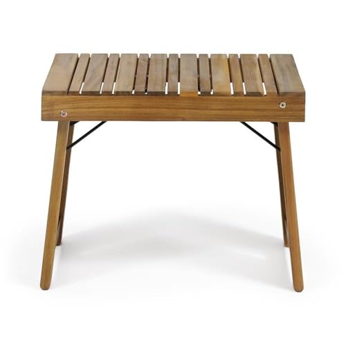 Noble House Kyoto Outdoor Wood 3-Pc Chaise Lounge Set with Cushion Cream