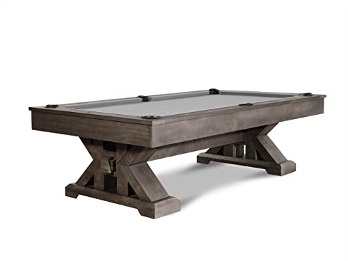 Empire USA Nixon Billiards Jasper Slate Pool Table 8 ft Weathered Slate