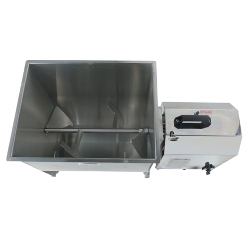 HAKKA BROTHERS Electric Meat Mixer 100-Pound Capacity Stainless Steel