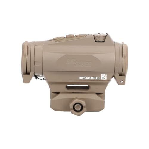 Sig Sauer ROMEO4XT-PRO 1x20MM Red Dot Sight Waterproof Fogproof FDE