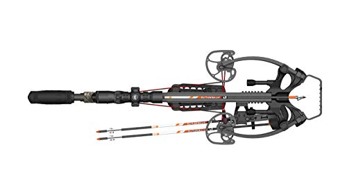 BARNETT HyperTac 420 Crossbow Package with 1.5-5x32 Scope, 3 Arrows, Quiver Mossy Oak Elements Terra