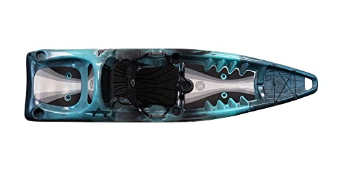 Perception Kayaks Hangtime 11 Recreational Kayak - Reclining Seat - Rear Lounge Seat - 11 ft - Dapper