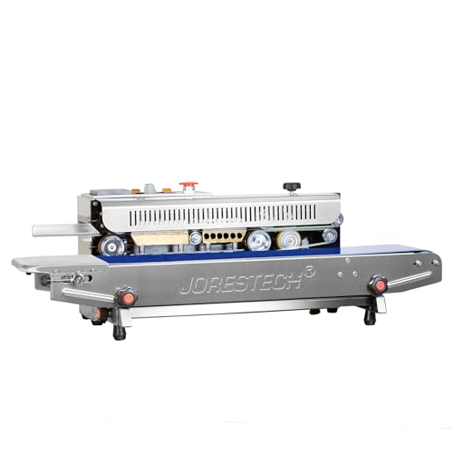 JORESTECH Left-to-Right Continuous Band Sealer CBS-730 with Digital Temperature Control Steel