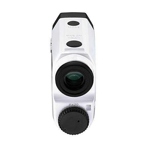 Nikon Coolshot 20i GII Golf Laser Slope Rangefinder White with Yellow Trim