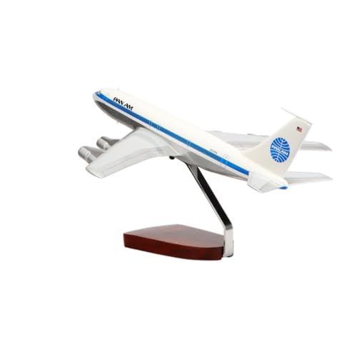 High Flying Models Boeing 707-320 Pan American Mahogany Sculpture Multicolor