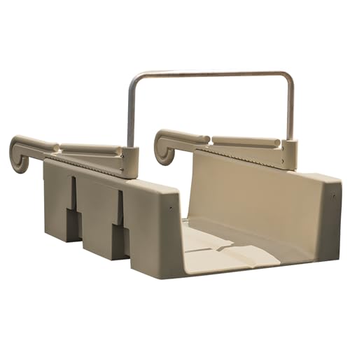 YAKport Kayak Launch Station for High-Profile Floating Docks Tan