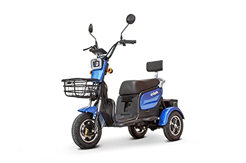 eWheels EW-12 3 Wheel Mobility Scooter 15 mph Black4