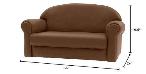 Children's Factory Grow Sofa Walnut
