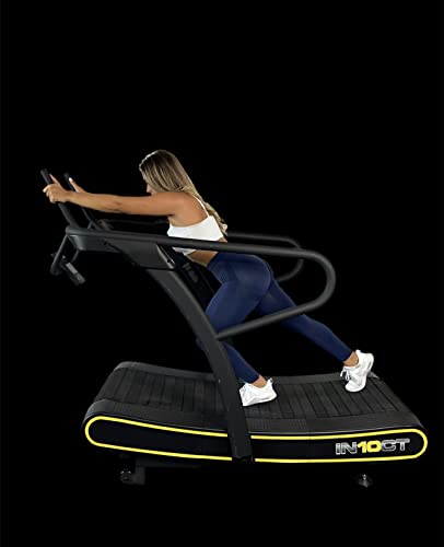 IN10CT Intensity Resistance Runner Manual Curved Wide Treadmill