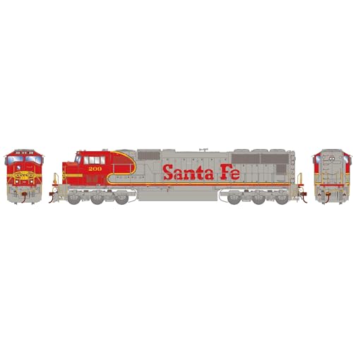 Athearn HO SD75M Locomotive with DCC & Sound ATSF #209