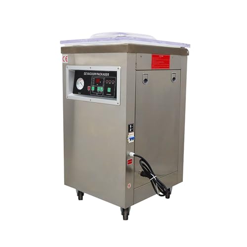 BREVELTION Single Chamber Vacuum Packaging Machine Stainless Steel 110V 900W