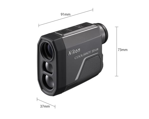 Nikon COOLSHOT 20i GIII Golf Rangefinder Grey with Black
