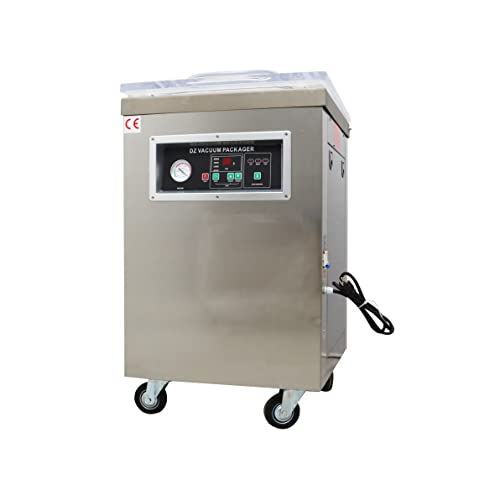 INTBUYING Single Chamber Vacuum Packaging Machine 20inch Sealing Length 110V