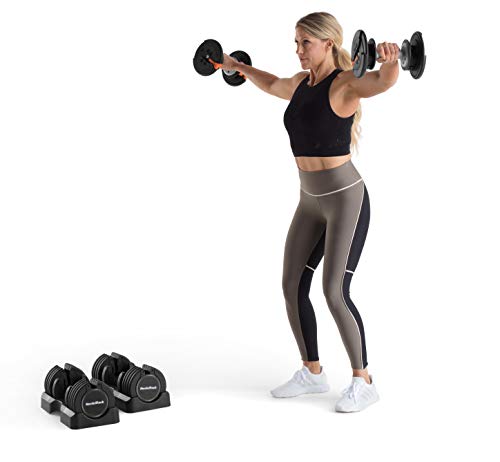 NordicTrack Select-a-Weight Dumbbell Pair Black